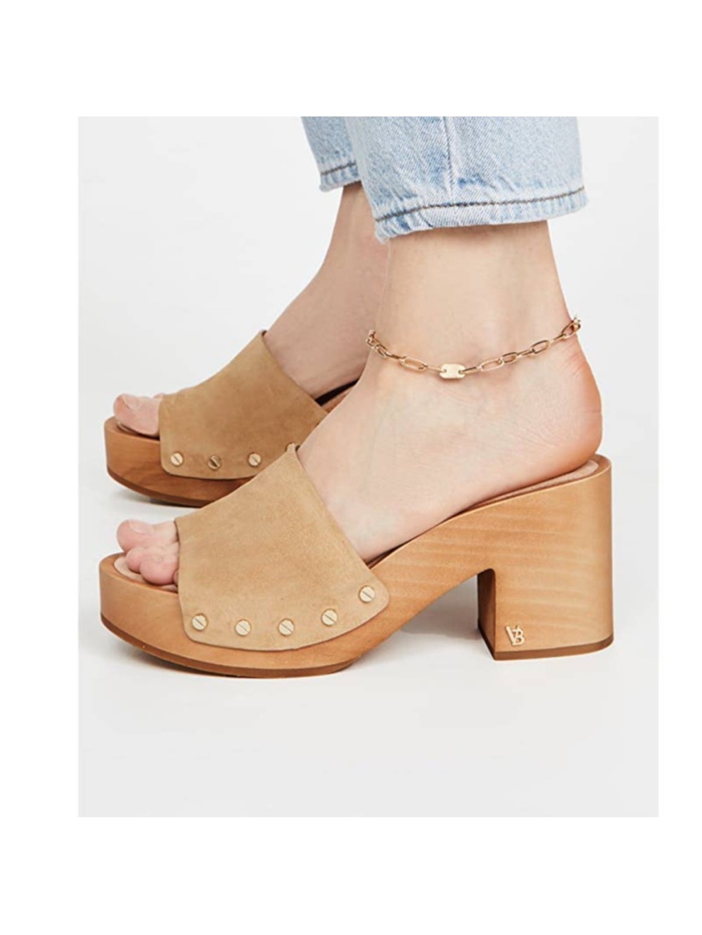 Veronica Beard Hannalee Platform Sandals in Desert Suede